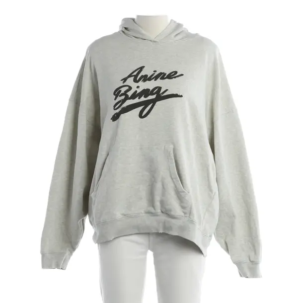 Hoodie, in Gray, Cotton, Anine Bing