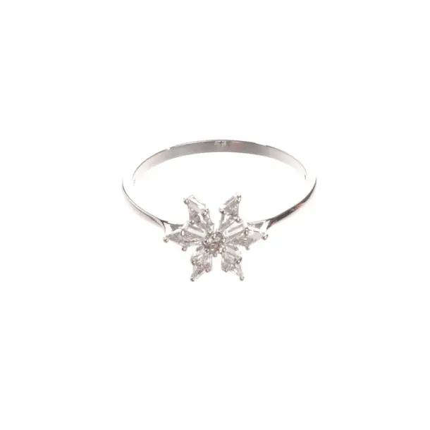 Ring, in Silber, Metall (metallisch, metallisiert), Swarovski