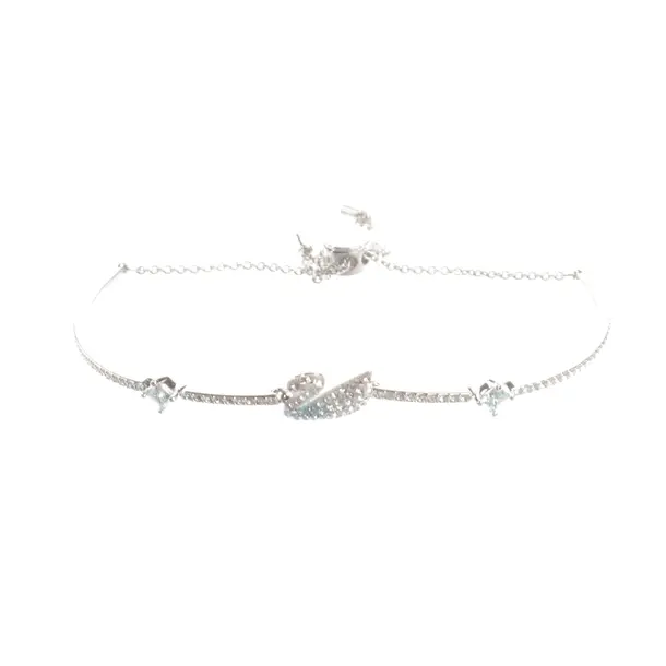 Armband, in Silber, Metall (metallisch, metallisiert), Swarovski