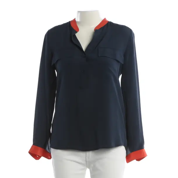 Blouse, in Navy, Silk, Vince
