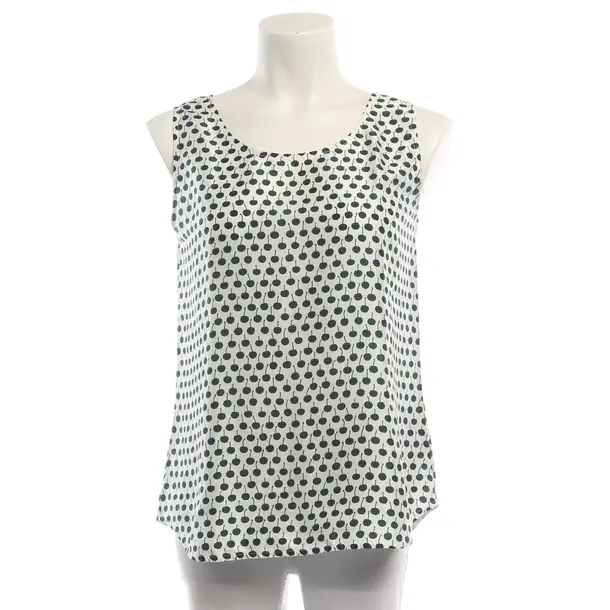 Top, in White, Silk, Odeeh