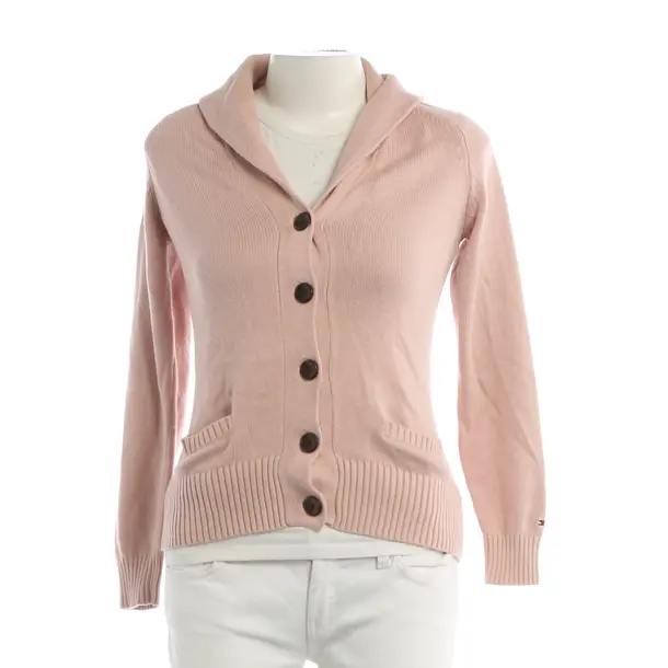 Cardigan, in Light Pink, Cotton, Tommy Hilfiger
