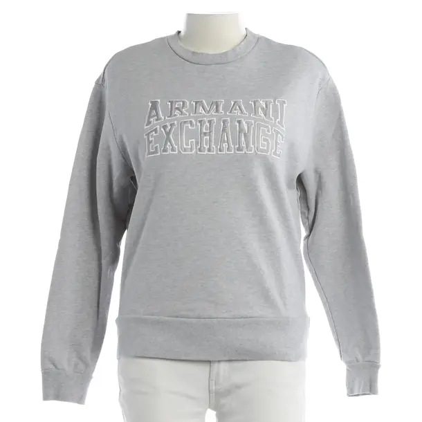 Sweatshirt, in Grau, Baumwolle, Armani Exchange