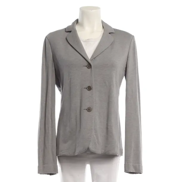 Blazer, in Gray, Cotton, Max Mara