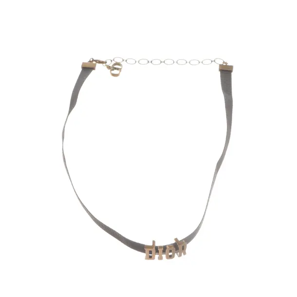 Choker, in Black, Polyamide, Dior