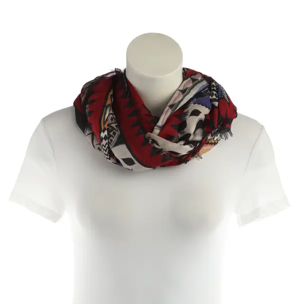Shawl, in Multicolored, Cotton, Marc Cain