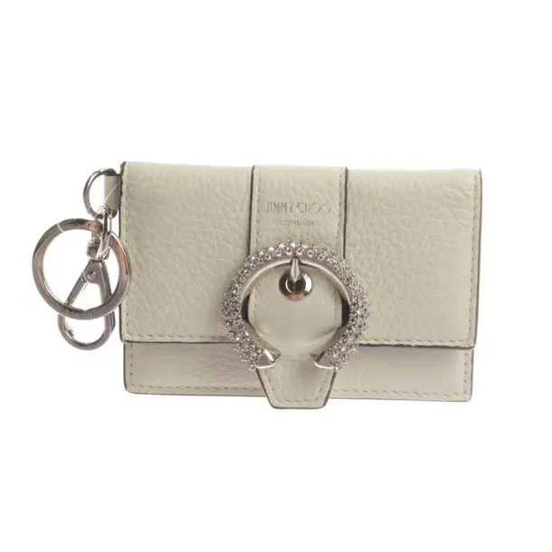 Wallet, in Beige, Leather, Jimmy Choo