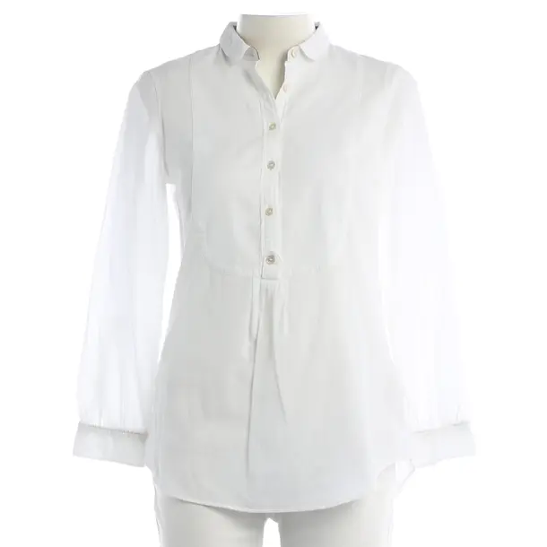 Blouse, in White, Cotton, Burberry Brit