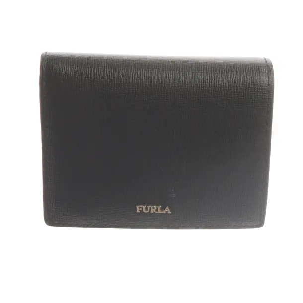 Wallet, in Black, Leather, Furla