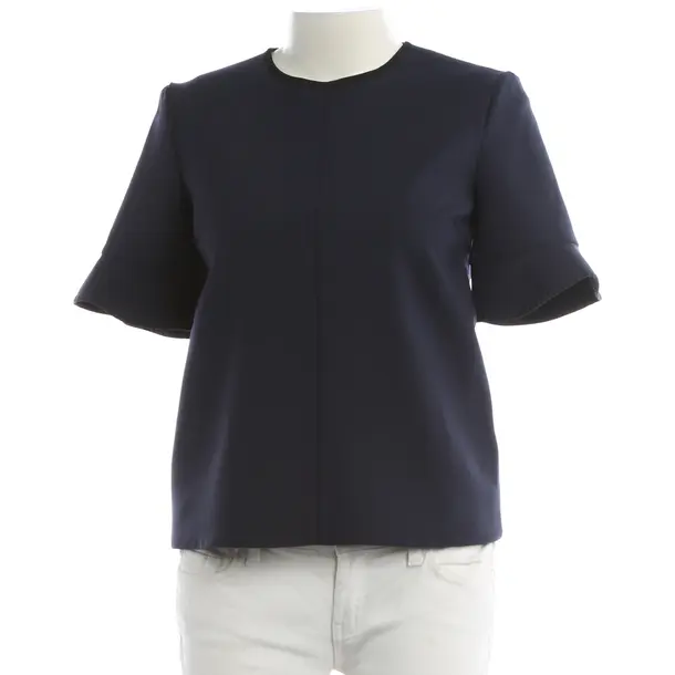 Blouse, in Blue, Wool, Victoria Beckham