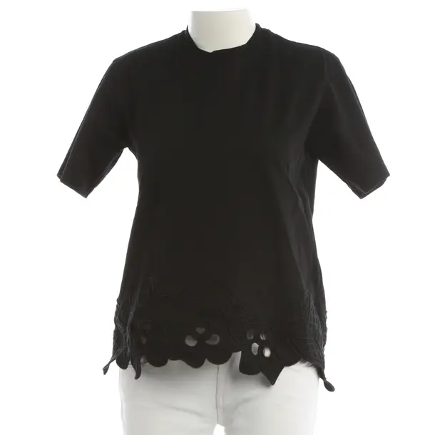 Shirt, in Black, Cotton, Victoria Beckham