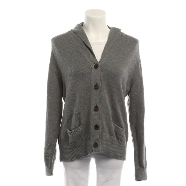 Cardigan, in Gray, Cotton, Tommy Hilfiger