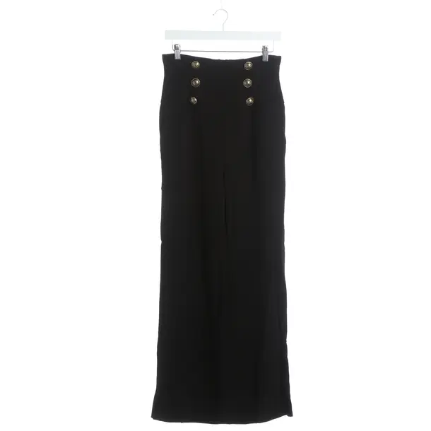 Pantaloni, in Nero, Viscosa, Balmain