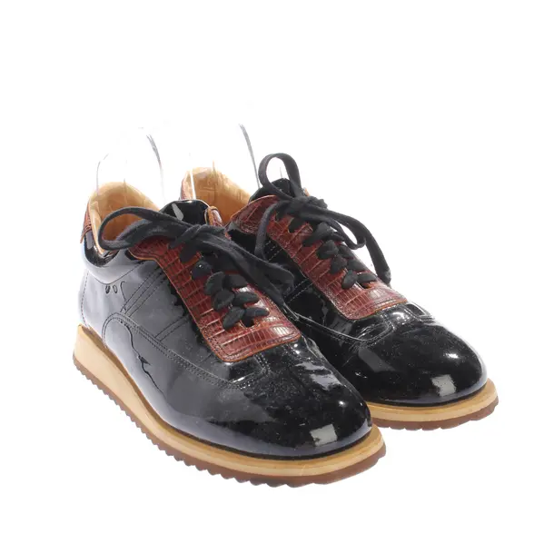 Sneaker, in Nero, Santoni