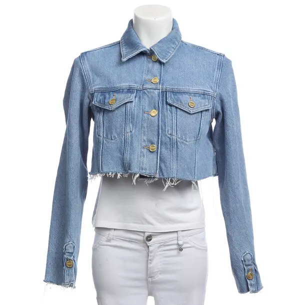 Denim Jacket, in Blue, Cotton, Ganni