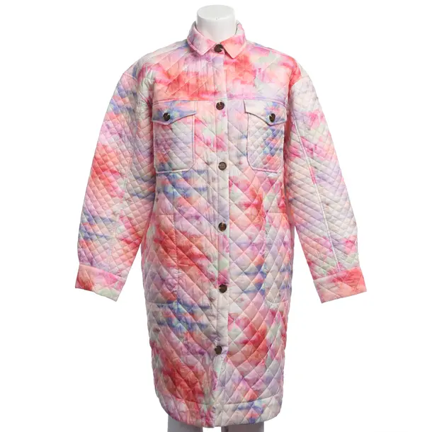 Mid-Season Coat, in Multicolored, Polyester, Munthe