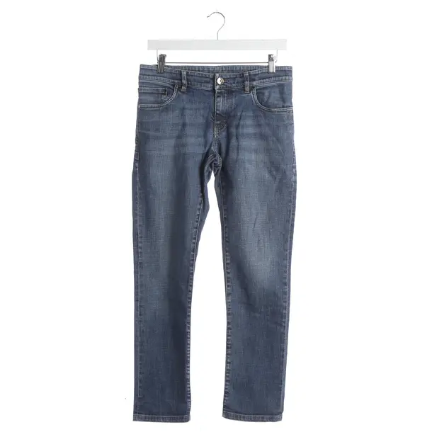 Skinny Jeans, in Blue, Cotton, Brunello Cucinelli
