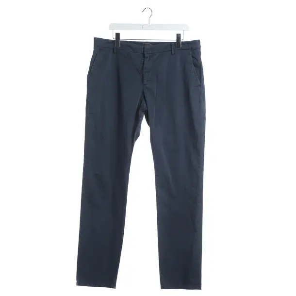 Chinos, in Blue, Cotton, Dondup