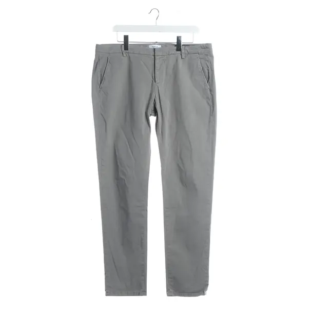 Chinos, in Light Gray, Cotton, Dondup