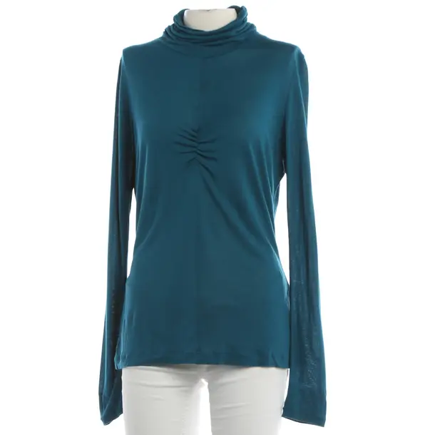 Long Sleeve Shirt, in Turquoise, Viscose, Kenzo