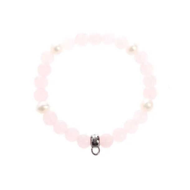 Armband, in Hellrosa, Sonstige Fasern, Thomas Sabo