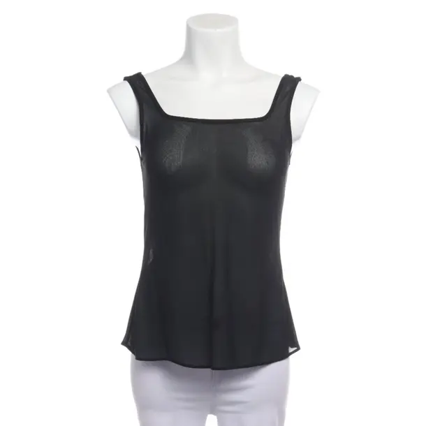 Top in Schwarz, Acetat, Odeeh