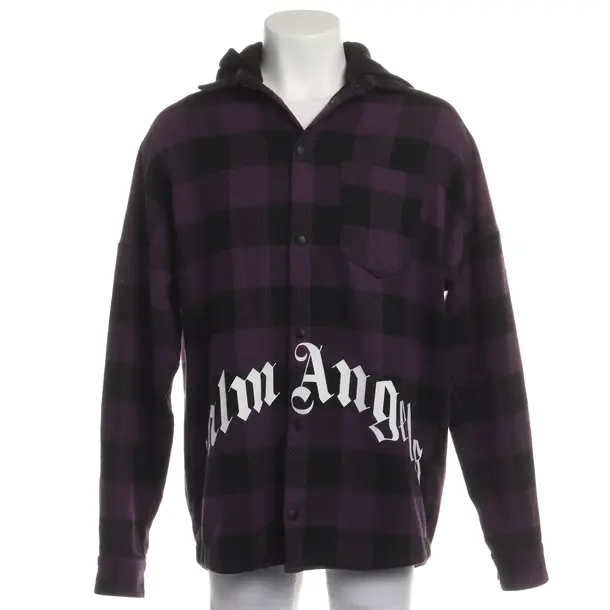 Zip-Up Hoodie in Multicolored, Cotton, Palm Angels