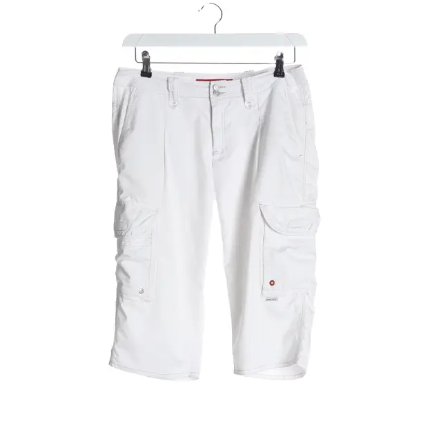 Bermuda in Weiß, Polyester, Bogner Fire and Ice