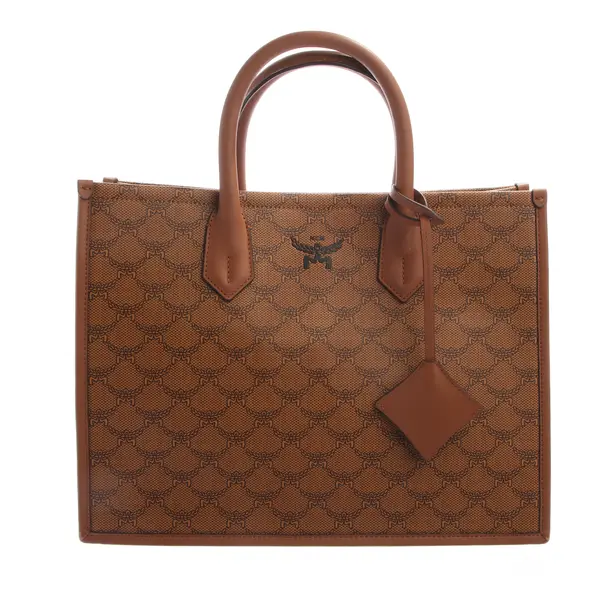 Handbag in Brown, Leather, MCM