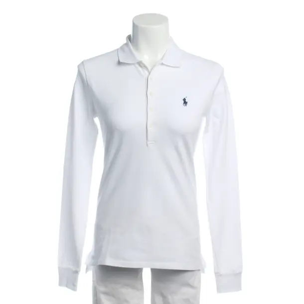 Long Sleeve Shirt in White, Cotton, Polo Ralph Lauren
