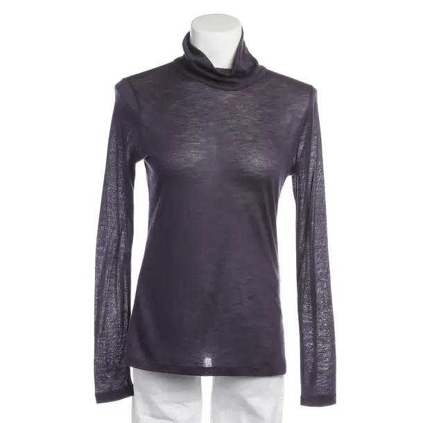 Longsleeve in Lila, Kaschmir, Loro Piana