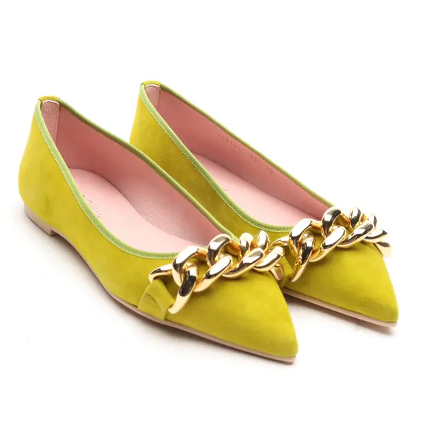 Ballet Flats in Green, , Pretty Ballerinas