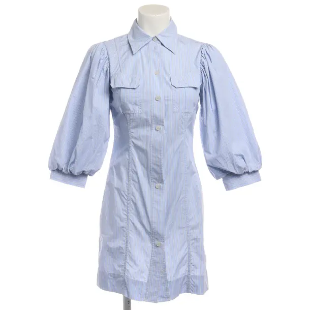 Kleid in Blau, Baumwolle, Ganni