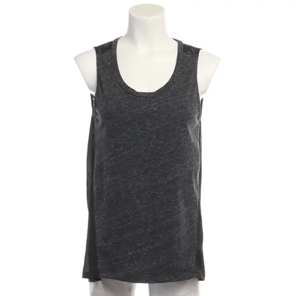 Top in Gray, Polyester, Iheart