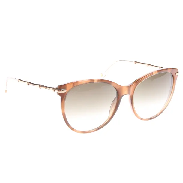 Sonnenbrille in Braun, Kunststoff, Gucci
