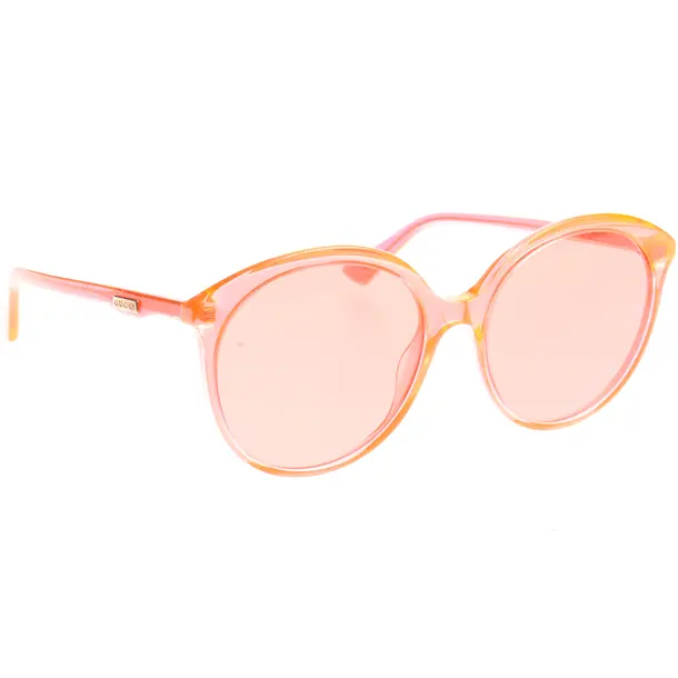 Sonnenbrille in Orange, Kunststoff, Gucci