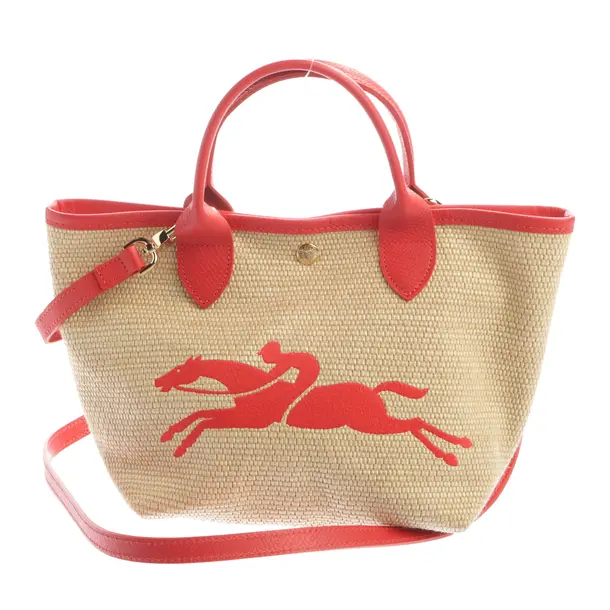 Handtasche in Weiß, Sonstiges Material, Longchamp
