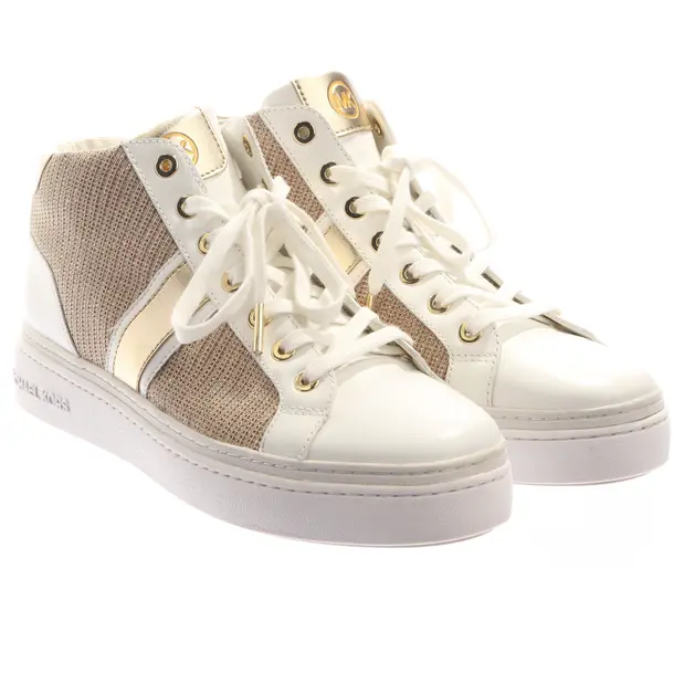 High-Top Sneakers in White, , Michael Kors
