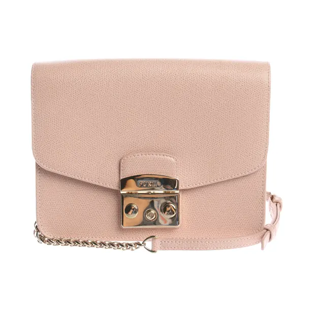 Shoulder Bag in Pink, Leather, Furla