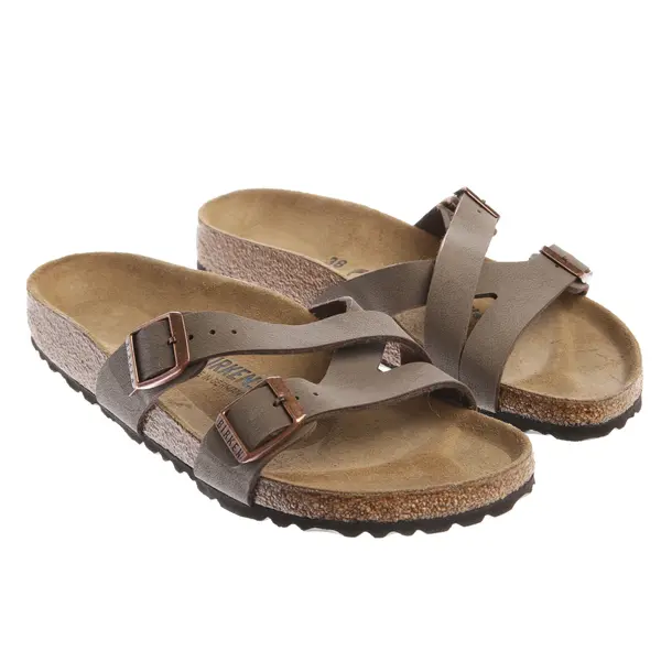 Sandals in Brown, , Birkenstock