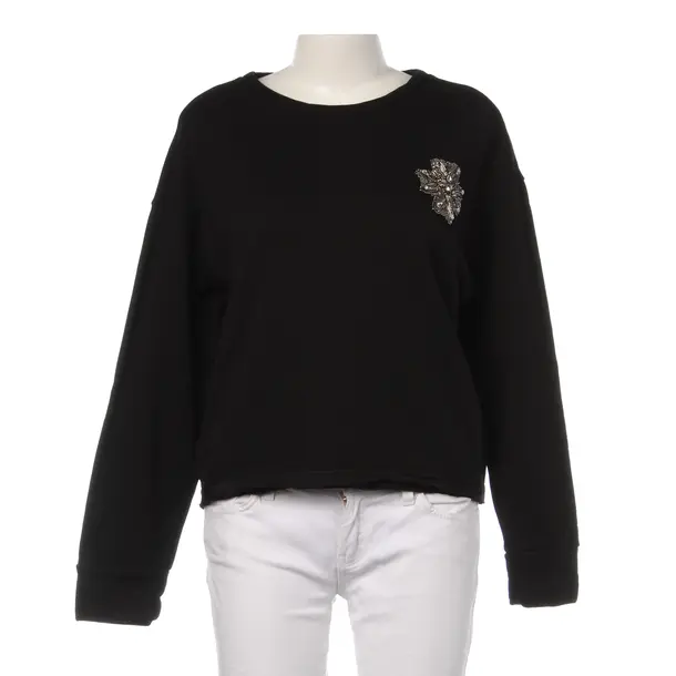 Sweatshirt in Black, Cotton, 7 for all mankind