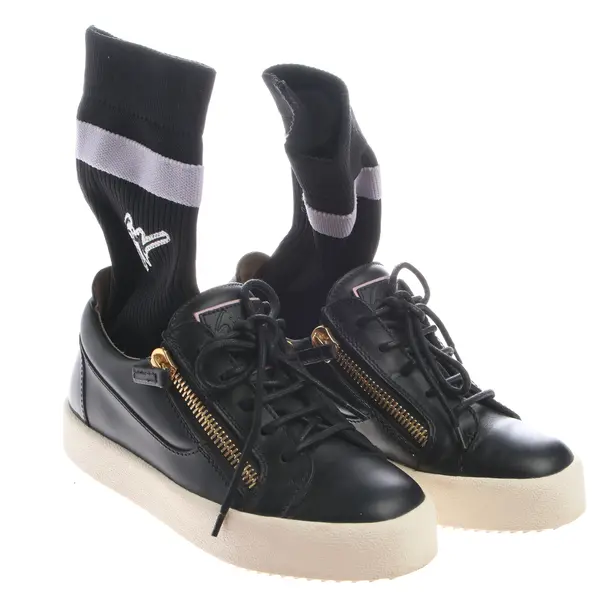 High-Top Sneakers in Black, , Giuseppe Zanotti