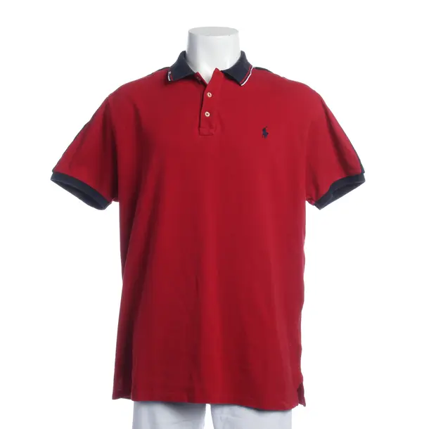 Poloshirt in Rot, Baumwolle, Polo Ralph Lauren