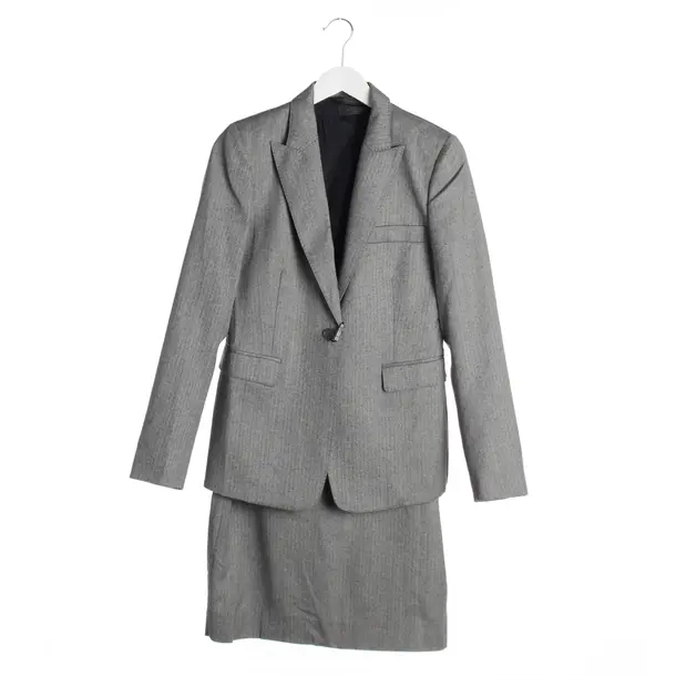 Skirt Suit in Black, Wool, Calvin Klein
