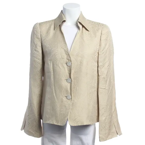 Blazer in Weiß, Viskose, Armani Collezioni