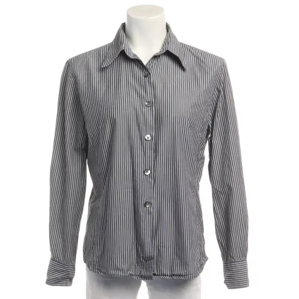 Bluse in Grau, Baumwolle, Windsor