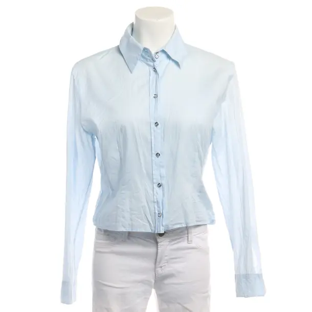 Bluse in Blau, Baumwolle, Strenesse