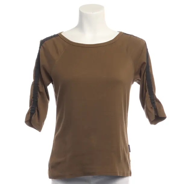 Long Sleeve Shirt in Brown, Cotton, Marc Cain Sports