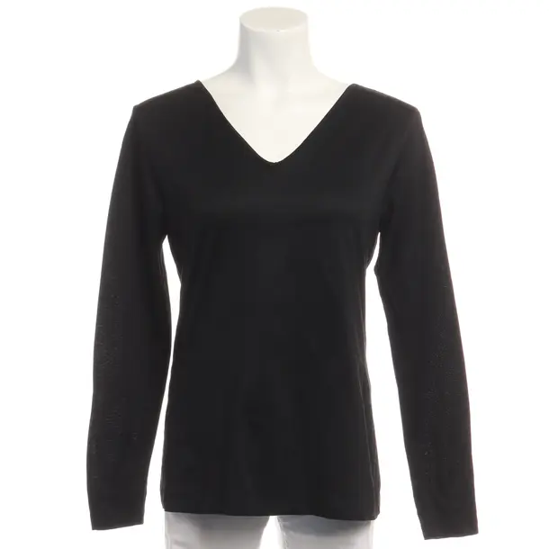 Long Sleeve Shirt in Black, Polyamide, Gran Sasso