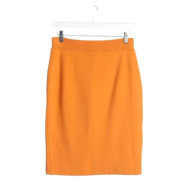 Skirt in Orange, Wool, Marc Cain